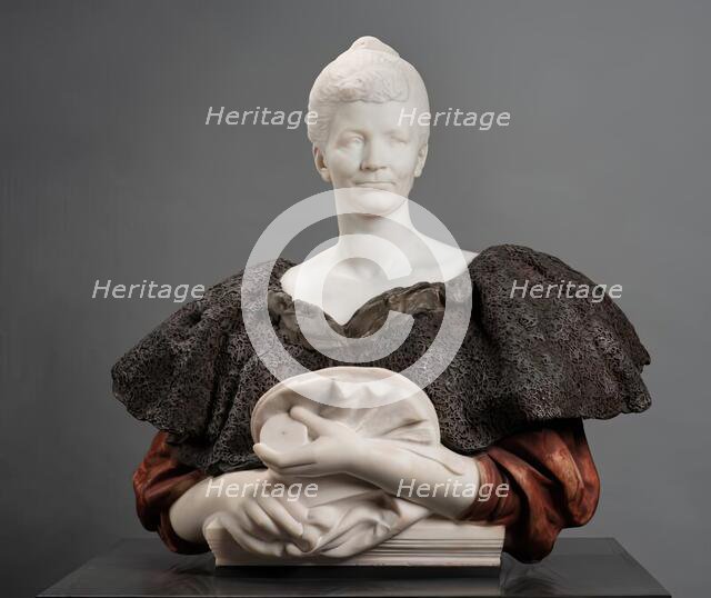 Mrs J. Coutts Michie, c1890. Creator: Alfred Gilbert.