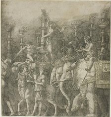 The Triumph of Julius Caesar, c.1498. Creator: School of Andrea Mantegna.