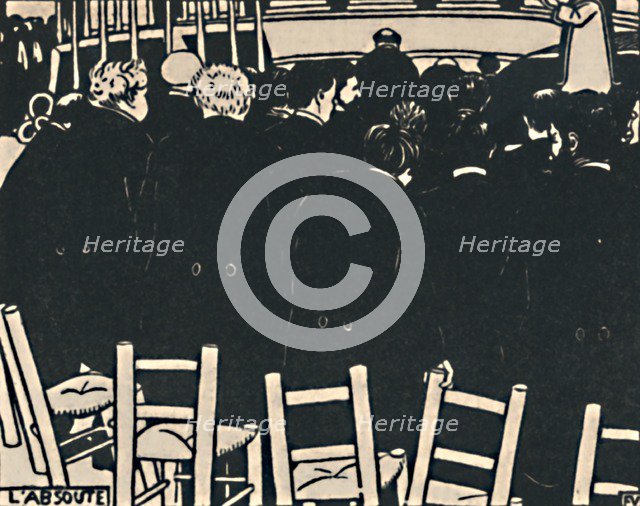 'L'Absoute', 1919. Artist: Félix Vallotton.