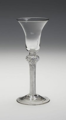 Wine Glass, England, c. 1785. Creator: Unknown.