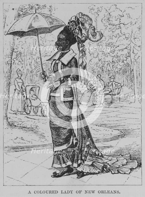 A Coloured lady of New Orleans, 1882. Creator: Unknown.