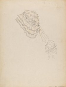 Bonnet, 1935/1942. Creator: Dorothy M. Gerhard.