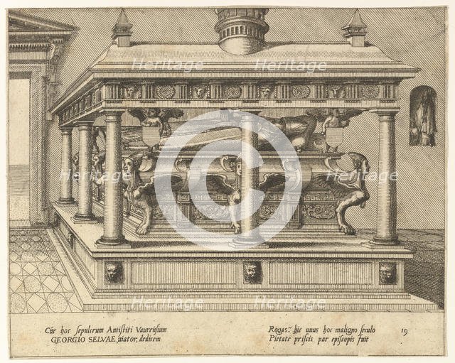 Cœnotaphiorum (19), 1563. Creators: Johannes van Doetecum I, Lucas van Doetecum.