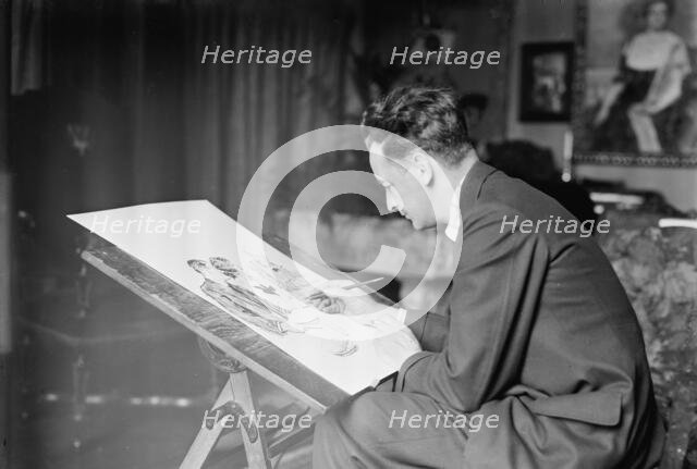 J.M. Flagg, between c1910 and c1915. Creator: Bain News Service.