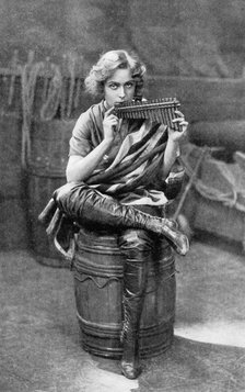 Pauline Chase as 'Peter Pan', 1908-1909.Artist: Alfred Ellis & Walery