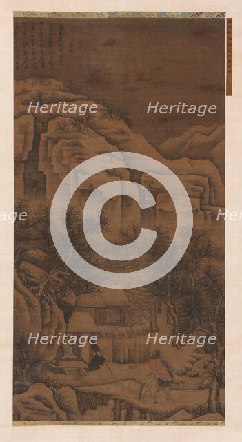 Visiting a friend after snowfall without a meeting, Ming dynasty, 16th-17th century. Creator: Unknown.