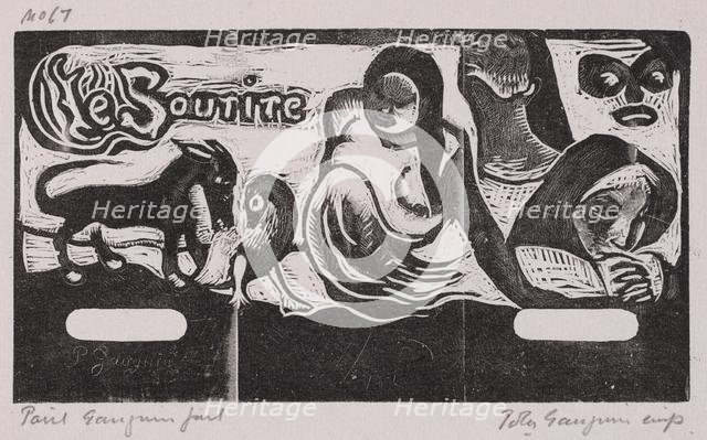 Tahitian and Noa Noa Series. Creator: Paul Gauguin (French, 1848-1903).