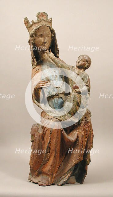 Virgin and Child, French, 13th-14th century. Creator: Unknown.