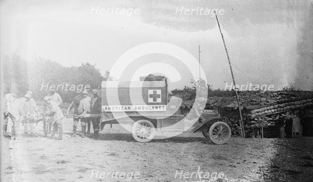 American Ambulance near Verdun, between c1915 and 1918. Creator: Bain News Service.
