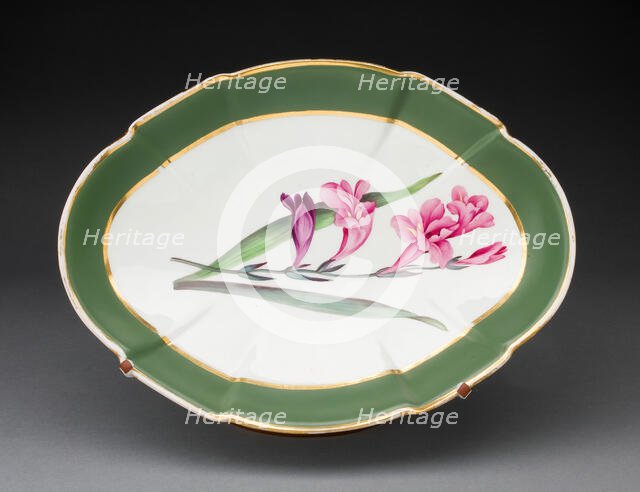 Dish, Longport, 1794. Creator: Davenport Pottery and Porcelain Factories.