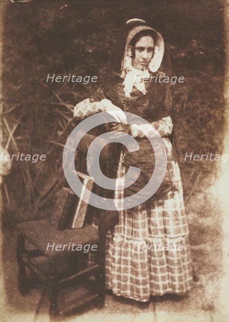 Unknown Woman, c. 1844. Creator: David Octavius Hill (British, 1802-1870); Robert Adamson (British, 1821-1848), and.