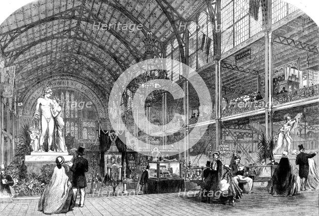 The International Exhibition: portions of the Austrian and Belgian Courts..., 1862. Creator: Mason Jackson.