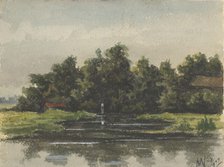 Canal view, 1897. Creator: Willem Witsen.