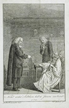 Illustration to Becker's Pocketbook für 1799. Creator: Daniel Nikolaus Chodowiecki.
