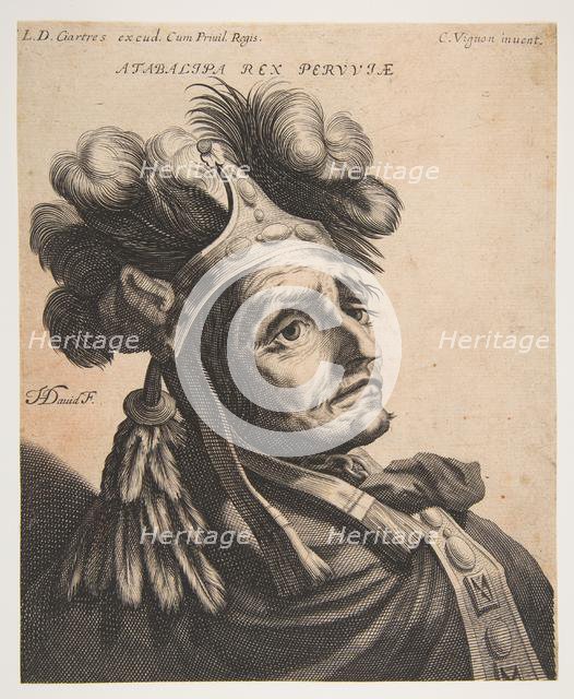 Atabalipa, Roi du Pérou, ca. 1634-37. Creator: Jerôme David.