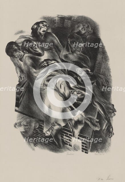 Harlem, ca.1935 - 1943. Creator: Nan Lurie.