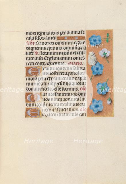 Hours of Queen Isabella the Catholic, Queen of Spain: Fol. 130r, c. 1500. Creator: Master of the First Prayerbook of Maximillian (Flemish, c. 1444-1519); Associates, and.