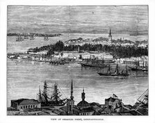 Seraglio Point, Constantinople, Turkey, 19th century. Artist: Unknown
