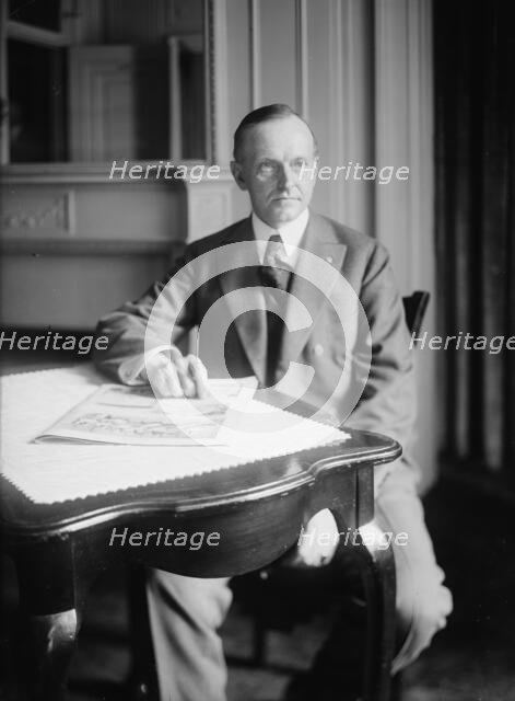 Calvin Coolidge, between c1915 and c1920. Creator: Bain News Service.