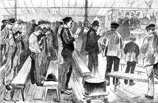 The Gasworkers’ Strike: Sunday Service at the South Metropolitan Gas Company’s works, 1890. Creator: Unknown.