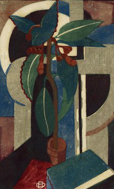 The pot plant, 1933. Creator: Dorrit Black.