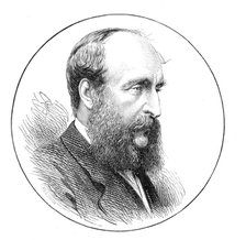 Parliamentary portraits: Mr. C. M. Palmer, M.P. for Durham, 1874. Creator: Unknown.