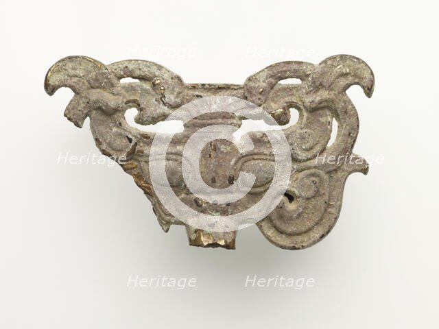 Mask (fragment), Han dynasty, 206 BCE-220 CE. Creator: Unknown.