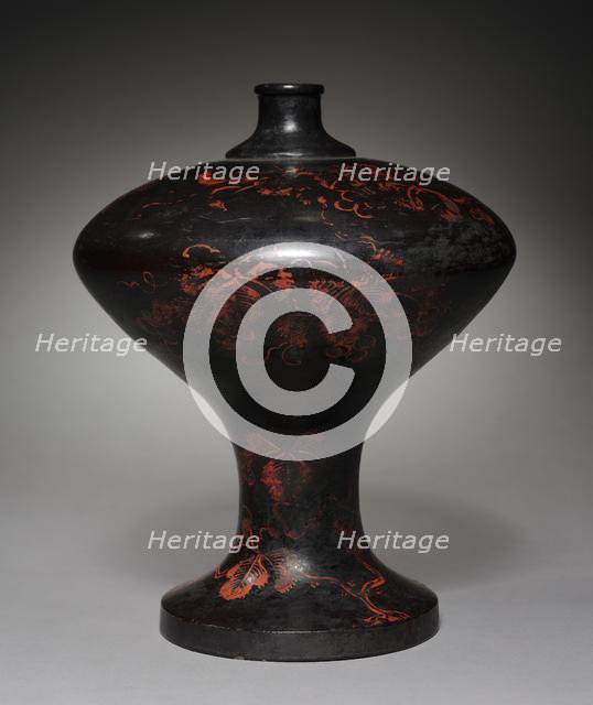 Sake Flask, 1500s. Creator: Unknown.