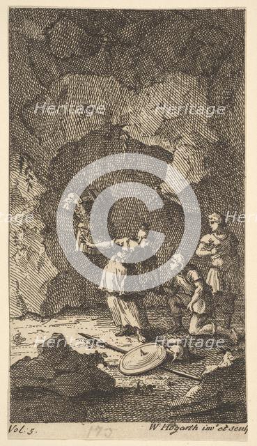 Cassandra, Frontispiece, Vol. 5, 1725. Creator: William Hogarth.