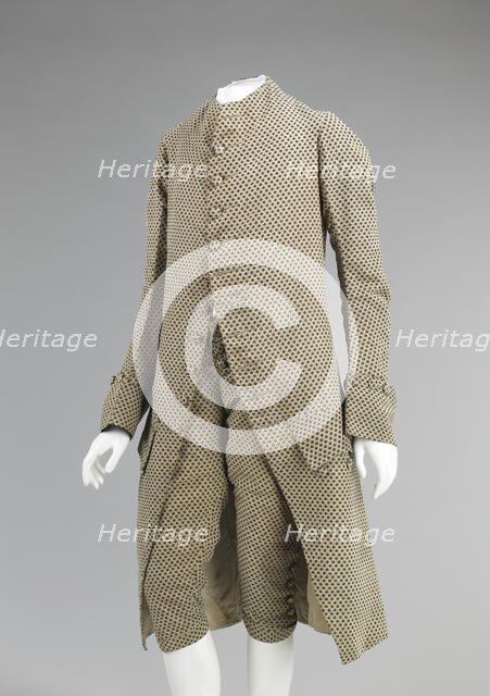 Suit, British, ca. 1760. Creator: Unknown.