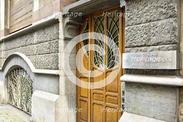 46 Rue du Cardinal, Brussels, Belgium, (1900), c2014-2017. Artist: Alan John Ainsworth.