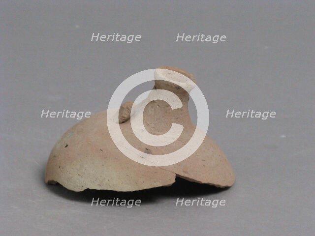 Pot Fragment, Coptic, 4th-7th century. Creator: Unknown.