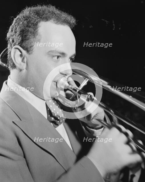 Stan Kenton Orchestra, 1947 or 1948. Creator: William Paul Gottlieb.