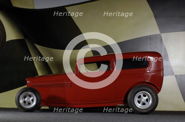 Ford Buttera Bradley Custom Sedan 1932. Artist: Simon Clay.