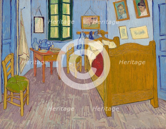 Bedroom in Arles, 1889-1890. Artist: Gogh, Vincent, van (1853-1890)