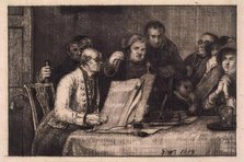 Reading the Will, 1819. Creator: David Wilkie.