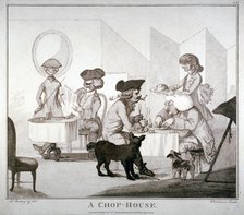 'A Chop House', 1781. Artist: Anon