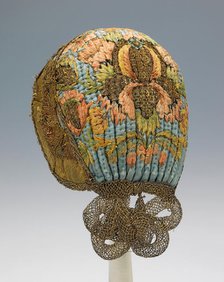 Cap, German, early 19th century. Creator: Unknown.