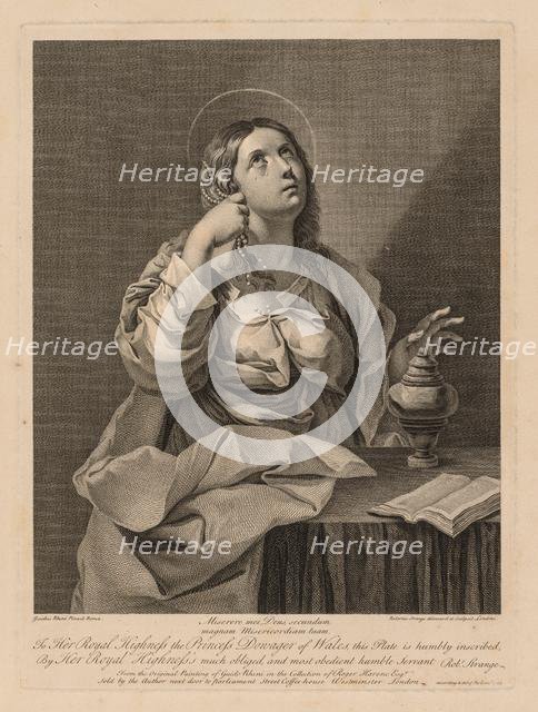 Miserere mei Deus. Creator: Robert Strange (British, 1721-1792).