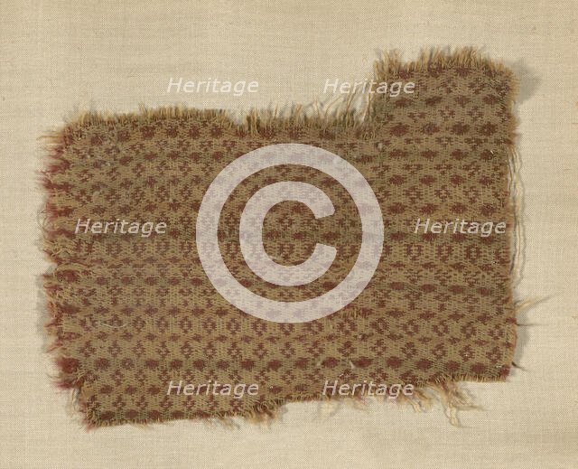 Fragment, Egypt, Roman period (30 B.C.- 641 A.D.), 4th century. Creator: Unknown.