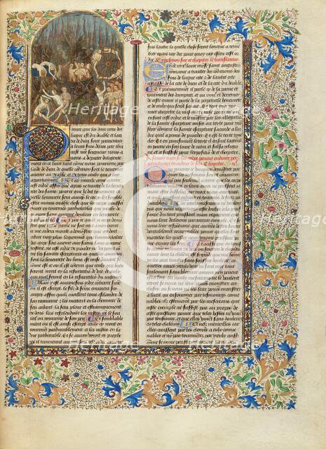 The Torments of Hell; Cité de Dieu, about 1440-1450. Creator: Master of the Oxford Hours.