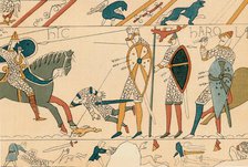 'Battle of Hastings & Death of Harold', (19th century?). Creator: Unknown.