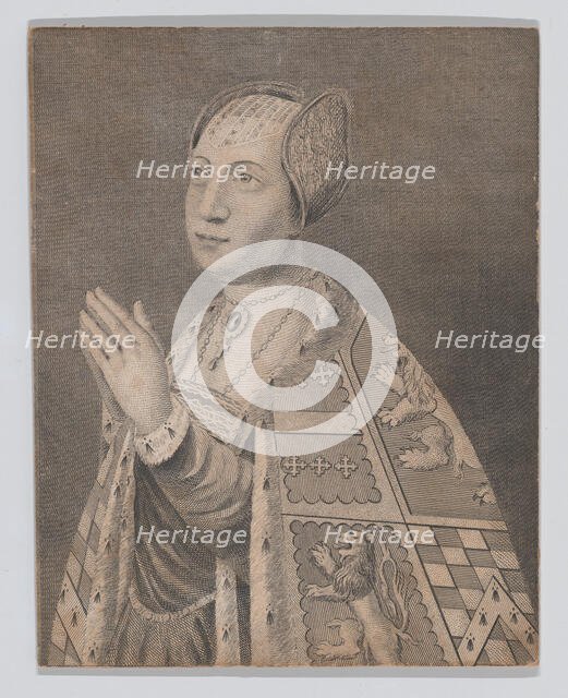 Margaret Talbot, Countess of Shrewsbury, 1811. Creator: James Basire I.