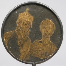 Medallion with Double Portrait, Italian, 18th century (4th century style). Creator: Unknown.