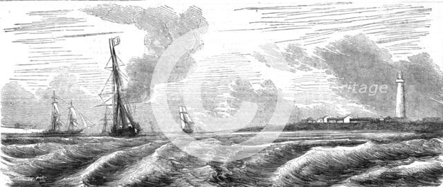 'Sulina Mouth of the Danube', 1854. Creator: Unknown.