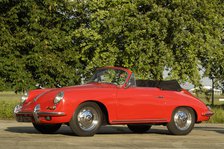 1960 Porsche 356B 1600 Cabriolet Artist: Unknown.