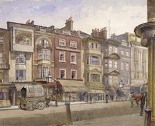 Nos 412-418 Strand, Westminster, London, 1887. Artist: John Crowther