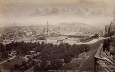 Edinburgh from the Castle, between 1870 and 1880. Creator: James Valentine.