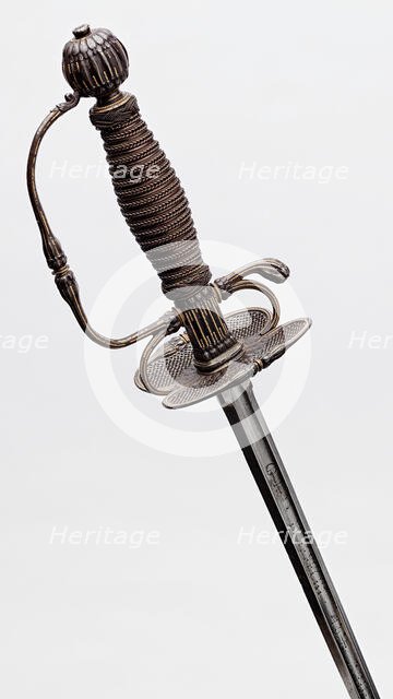Smallsword, Europe, 1670/80. Creator: Unknown.