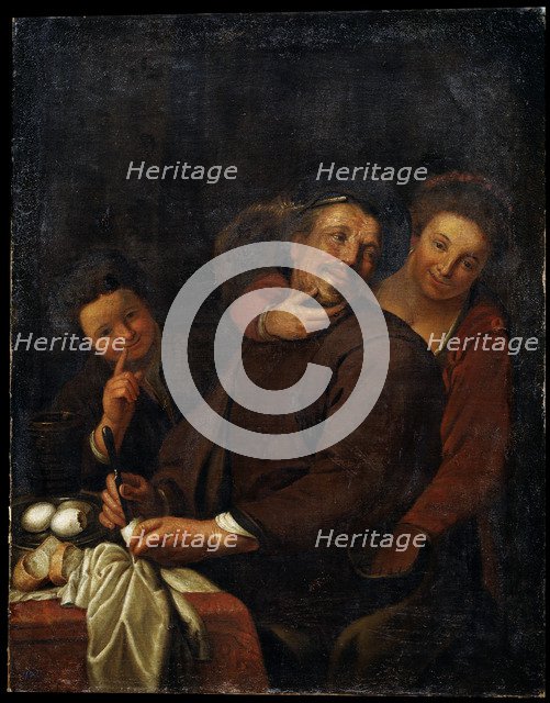 'The Merry Company', early 17th century.  Artist: Dutch Master